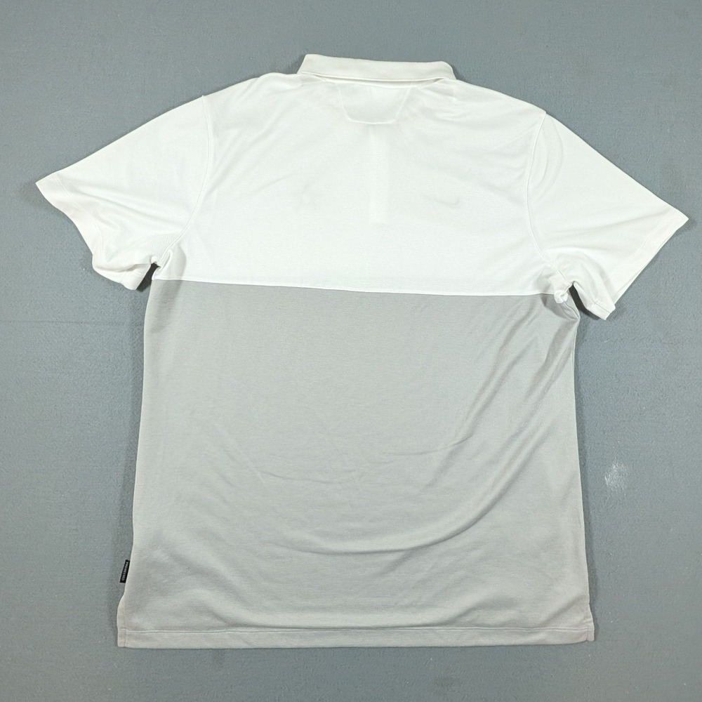 Vanderbilt Commodores Nike Dri-FIT Polo Mens Size XL White Grey AR6524-100 - Picture 3 of 9